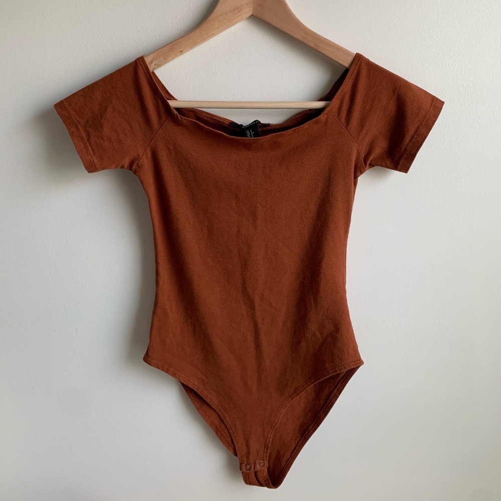 Forever 21 Rust Orange Bodysuit